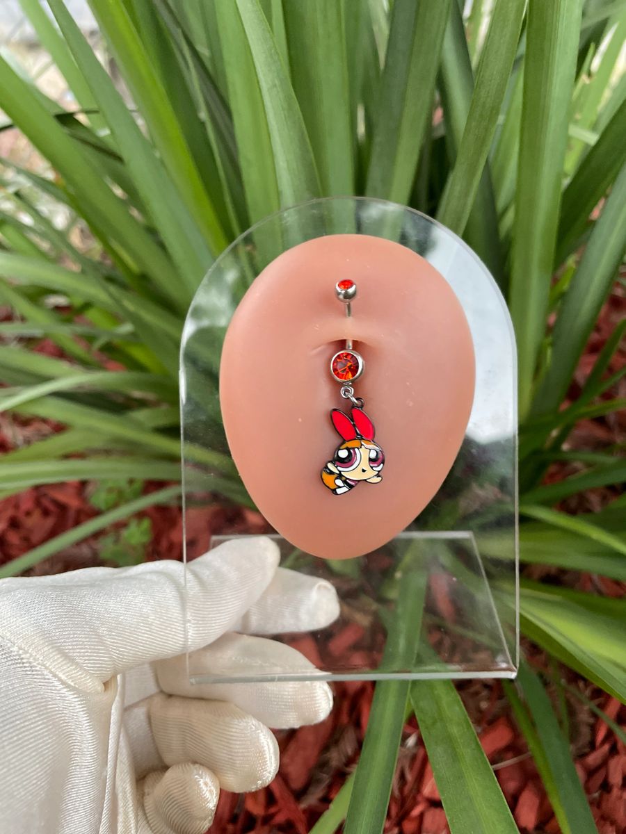 Power Puff Girl Belly Ring