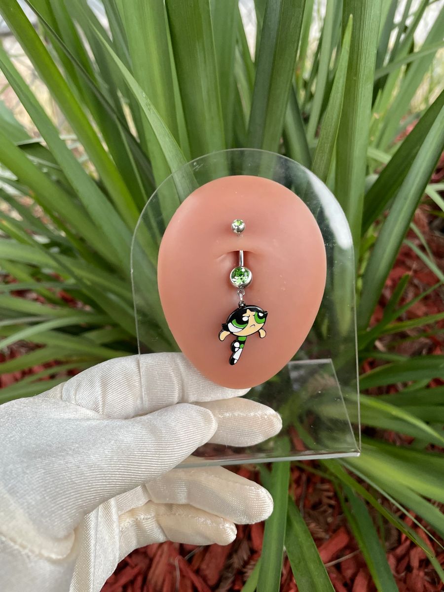 Power Puff Girl Belly Ring
