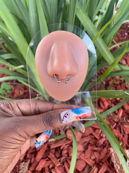 Magnet Non Piercing Septum Nose Clip