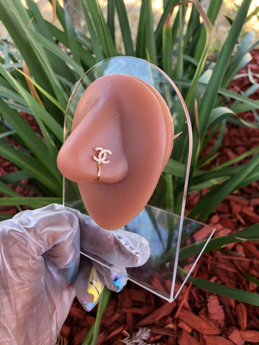 Double Up Non Piercing Nose Clip