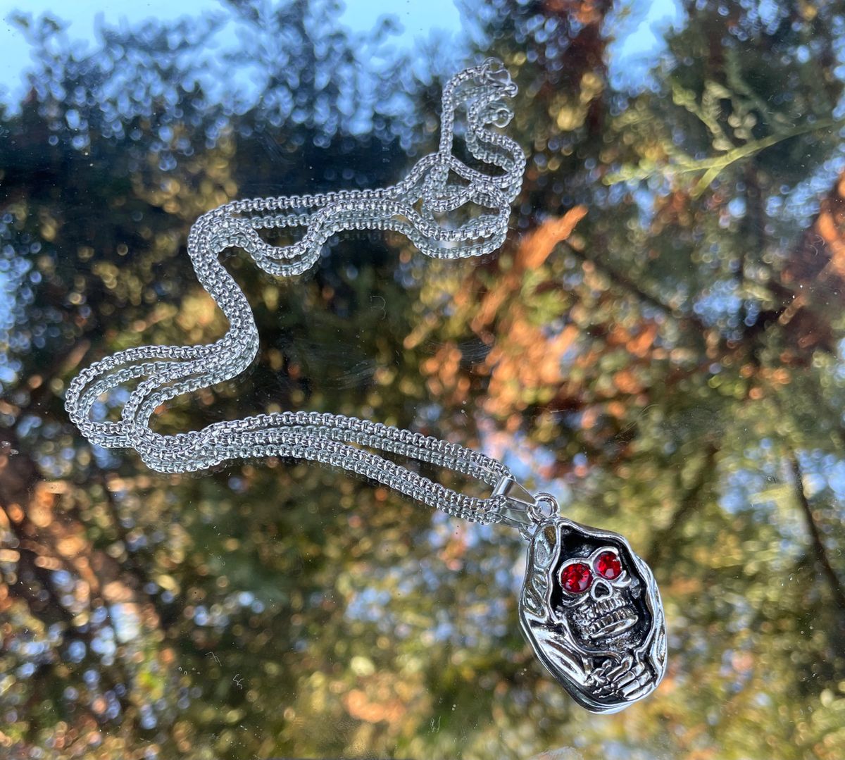 Ruby Reaper Necklace