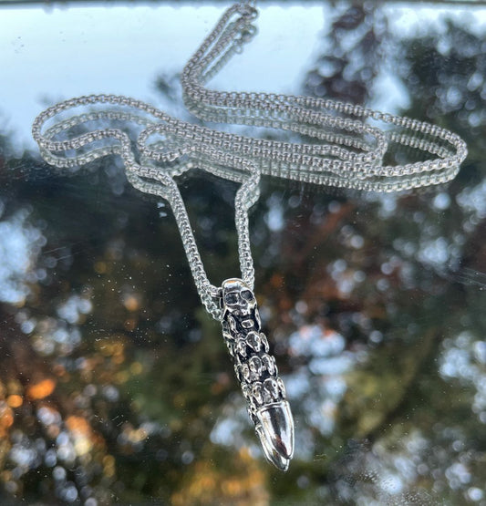 Skull Bullet Necklace