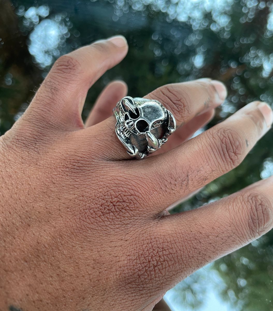 Skull Claw Ring