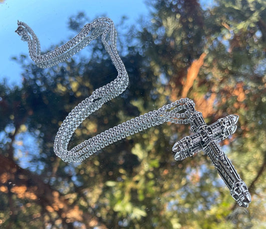 Skull Cross Necklace